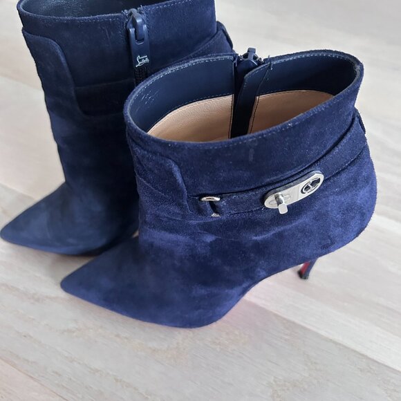 Authentic Christian Louboutin So Kate Lock Booty Size 36.5 - Picture 2 of 6